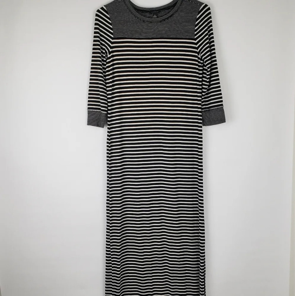 Ann Taylor Striped Maxi Dress